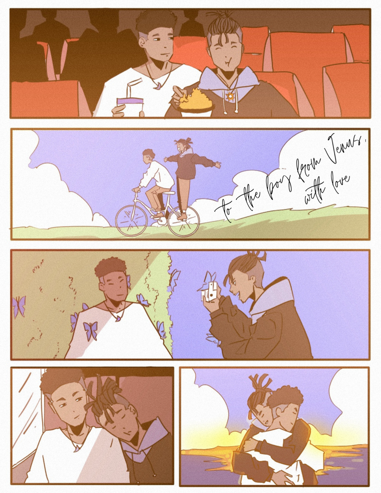 to the boy from Venus, with love by JaRon Brown
