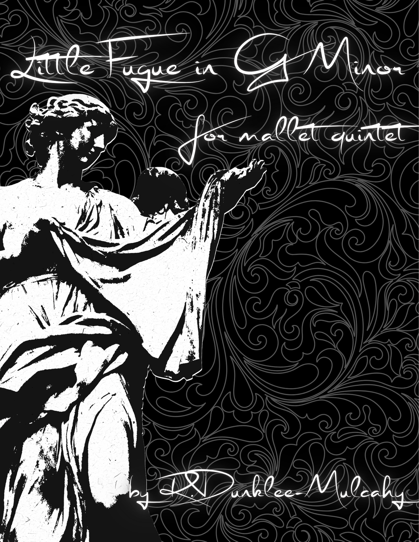 Little Fugue in G Minor for Mallet Quintet by R. Dunklee-Mulcahy